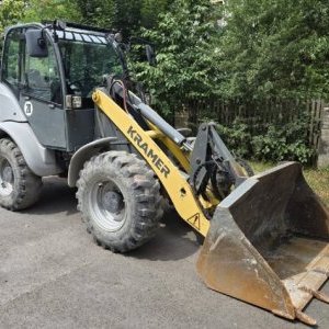 foto 6.5t nakladač Kramer 5085 vidle